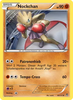 Nockchan, Karte 48 aus Fliegende Fäuste