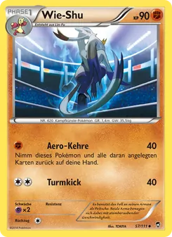 Wie-Shu, Karte 57 aus Fliegende Fäuste