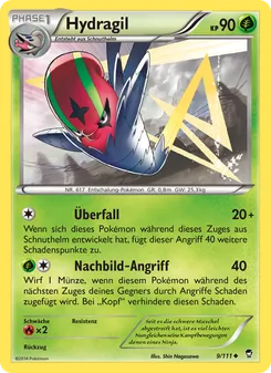 Hydragil, Karte 9 aus Fliegende Fäuste