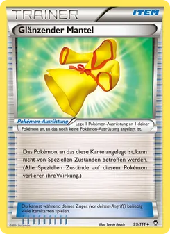Glänzender Mantel, Karte 99 aus Fliegende Fäuste