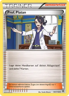 Prof. Platan, Karte 101 aus Phantomkräfte