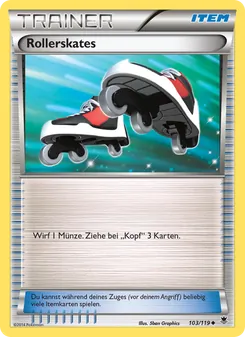 Rollerskates, Karte 103 aus Phantomkräfte