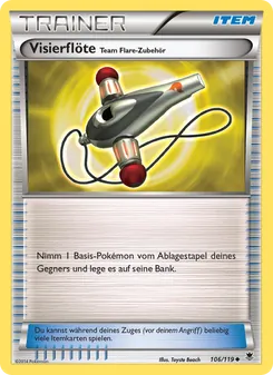 Visierflöte Team Flare-Zubehör, Karte 106 aus Phantomkräfte