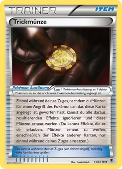 Trickmünze, Karte 108 aus Phantomkräfte