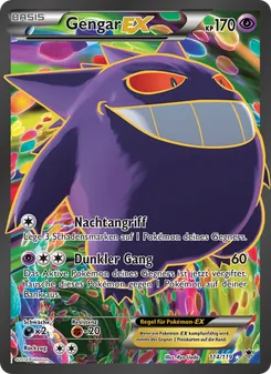 Gengar EX, Karte 114 aus Phantomkräfte