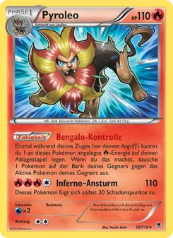 Pyroleo, Karte 12 aus Phantomkräfte