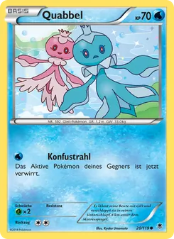 Quabbel, Karte 20 aus Phantomkräfte