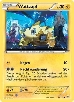 Wattzapf, Karte 26 aus Phantomkräfte
