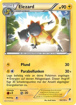 Elezard, Karte 30 aus Phantomkräfte