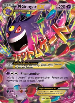 M-Gengar EX, Karte 35 aus Phantomkräfte