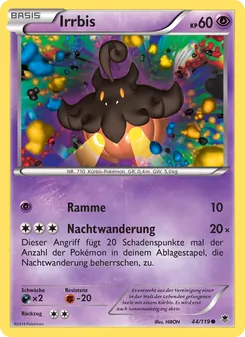 Irrbis, Karte 44 aus Phantomkräfte