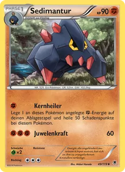 Sedimantur, Karte 49 aus Phantomkräfte