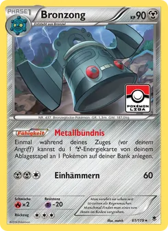 Bronzong, Karte 61 aus Phantomkräfte