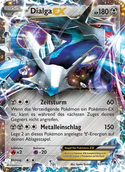 Dialga EX, Karte 62 aus Phantomkräfte