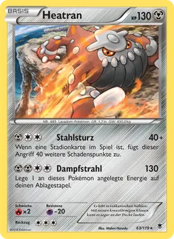 Heatran, Karte 63 aus Phantomkräfte