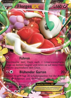 Florges EX, Karte 67 aus Phantomkräfte