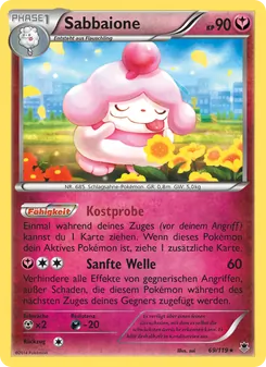 Sabbaione, Karte 69 aus Phantomkräfte