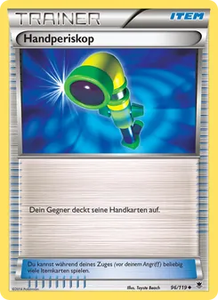 Handperiskop, Karte 96 aus Phantomkräfte