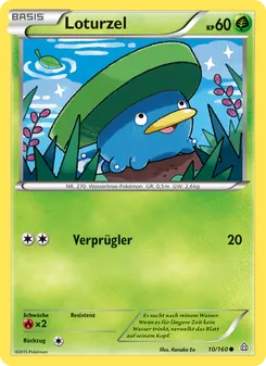 Loturzel, Karte 10 aus Protoshock