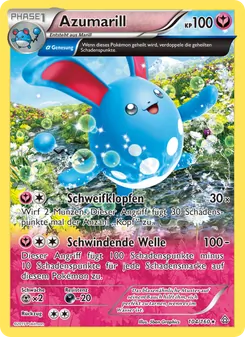 Azumarill, Karte 104 aus Protoshock