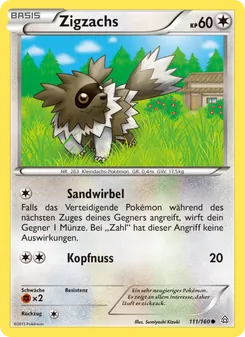 Zigzachs, Karte 111 aus Protoshock