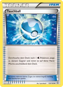Tauchball, Karte 125 aus Protoshock