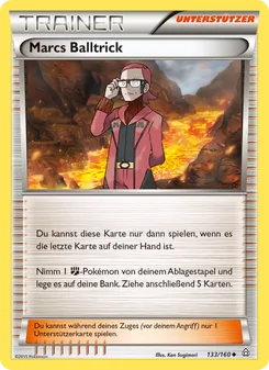 Marcs Balltrick, Karte 133 aus Protoshock