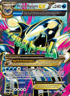 ProtoKyogre EX, Karte 149 aus Protoshock