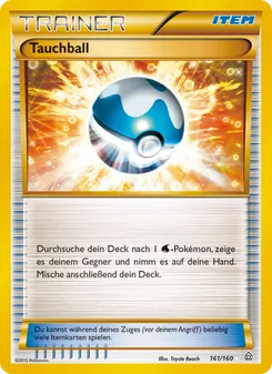 Tauchball, Karte 161 aus Protoshock