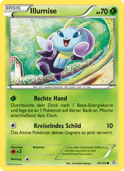 Illumise, Karte 18 aus Protoshock