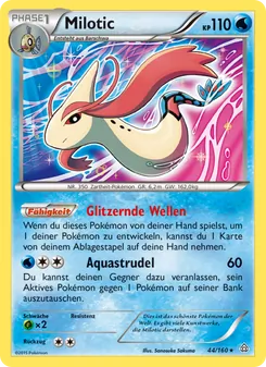 Milotic, Karte 44 aus Protoshock