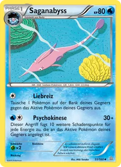 Saganabyss, Karte 51 aus Protoshock
