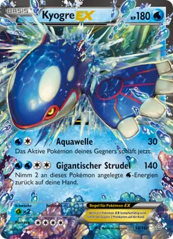 Kyogre EX, Karte 54 aus Protoshock