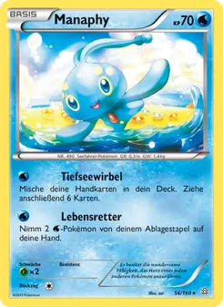 Manaphy, Karte 56 aus Protoshock