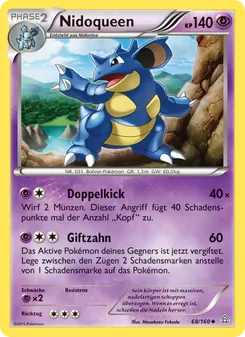 Nidoqueen, Karte 68 aus Protoshock