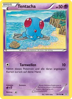 Tentacha, Karte 70 aus Protoshock