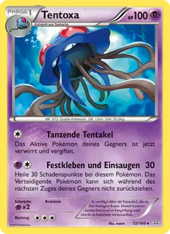 Tentoxa, Karte 72 aus Protoshock