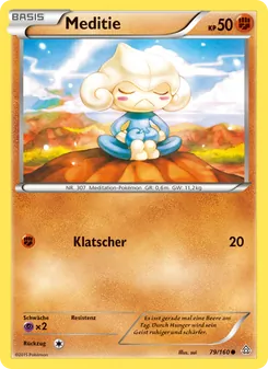 Meditie, Karte 79 aus Protoshock