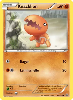 Knacklion, Karte 82 aus Protoshock
