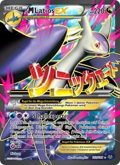 M-Latios EX, Karte 102 aus Drachenleuchten