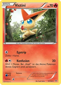 Victini, Karte 13 aus Drachenleuchten
