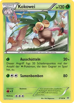Kokowei, Karte 2 aus Drachenleuchten