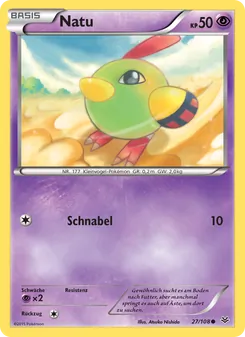 Natu, Karte 27 aus Drachenleuchten