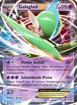 Galagladi EX, Karte 34 aus Drachenleuchten