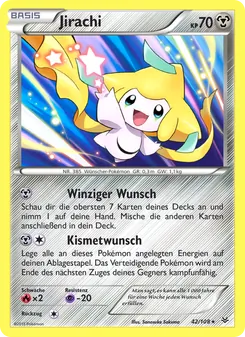 Jirachi, Karte 42 aus Drachenleuchten