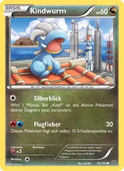 Kindwurm, Karte 55 aus Drachenleuchten