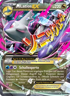 M-Latios EX, Karte 59 aus Drachenleuchten
