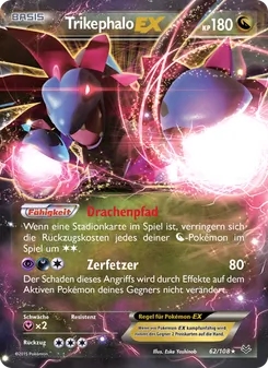 Trikephalo EX, Karte 62 aus Drachenleuchten