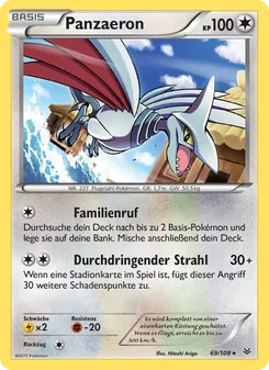 Panzaeron, Karte 69 aus Drachenleuchten