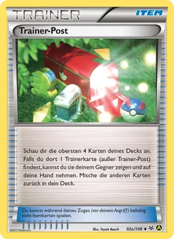 TrainerPost, Karte 92a aus Drachenleuchten